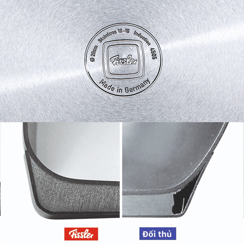 Đáy nồi Fissler SuperThermic