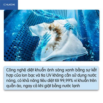 Công nghệ ánh sáng xanh - diệt khuẩn tới 99,99%